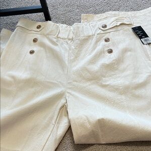 Robert Louis Women's Cream Chinos